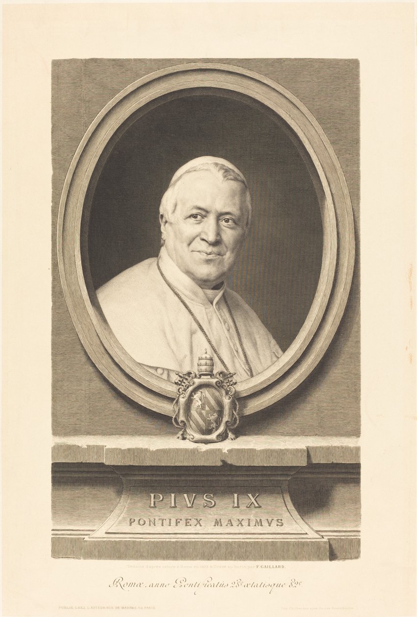 Pius IX av Ferdinand Gaillard