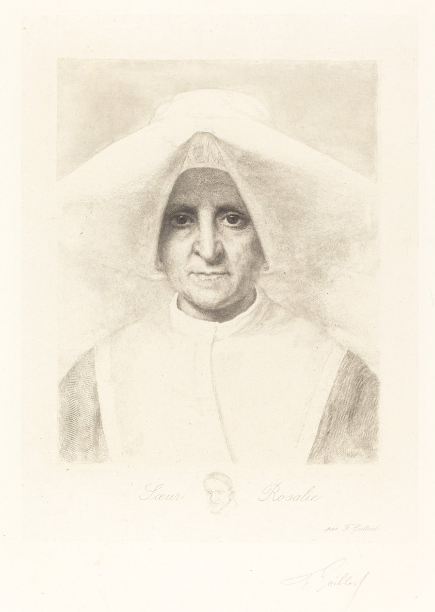 Søster Rosalie (søster Rosalie) av Ferdinand Gaillard