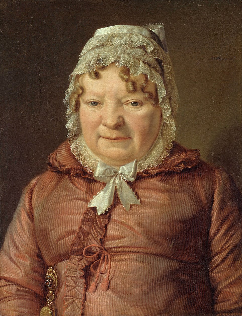 Moren til kapteinen von Stierle-Holzmeister av Ferdinand Georg Waldmüller