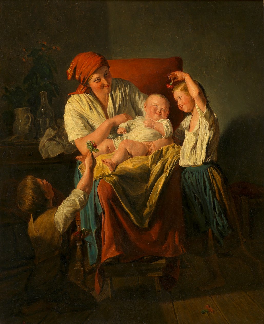 Morsglede av Ferdinand Georg Waldmüller