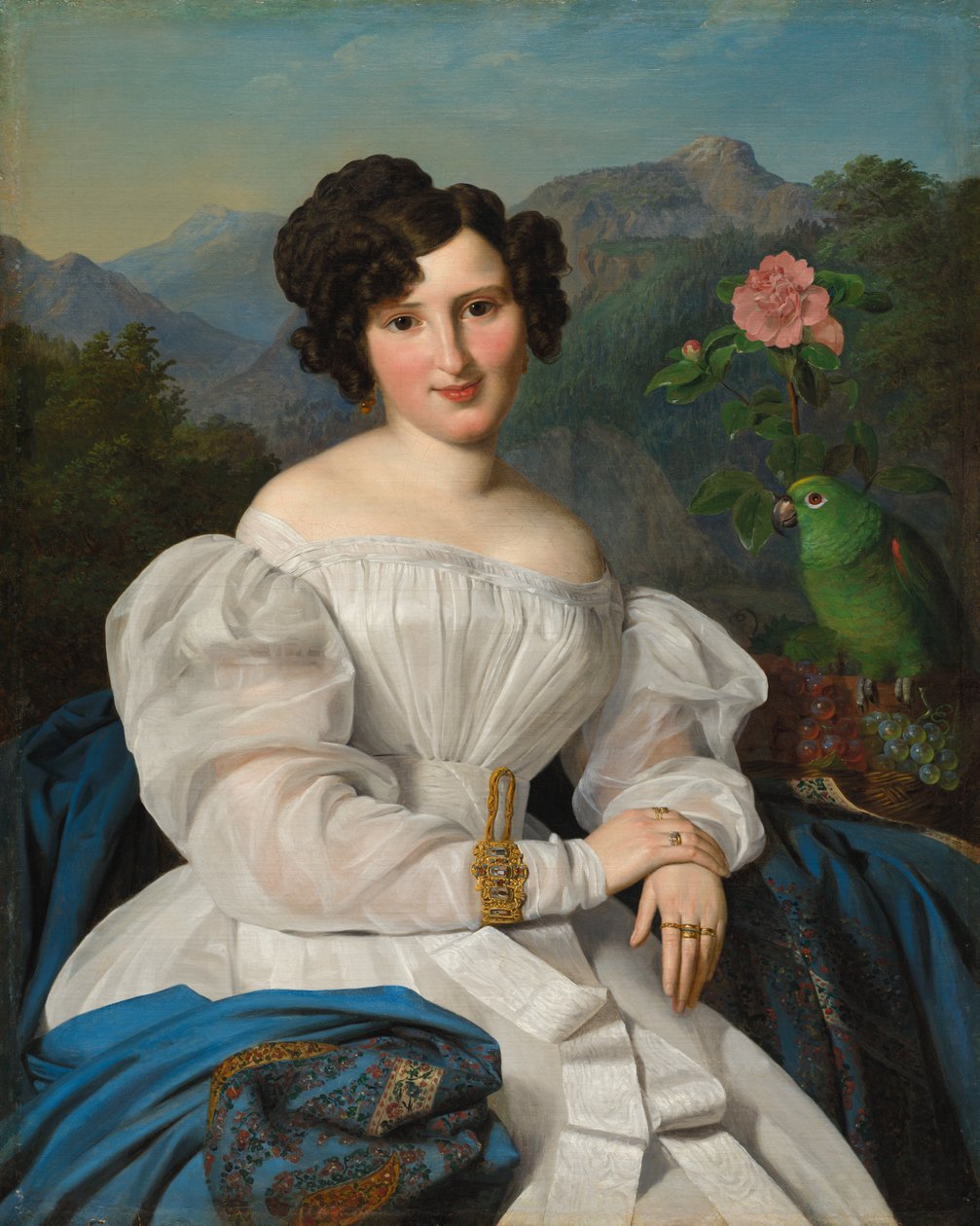 Grevinne Széchenyi av Ferdinand Georg Waldmuller