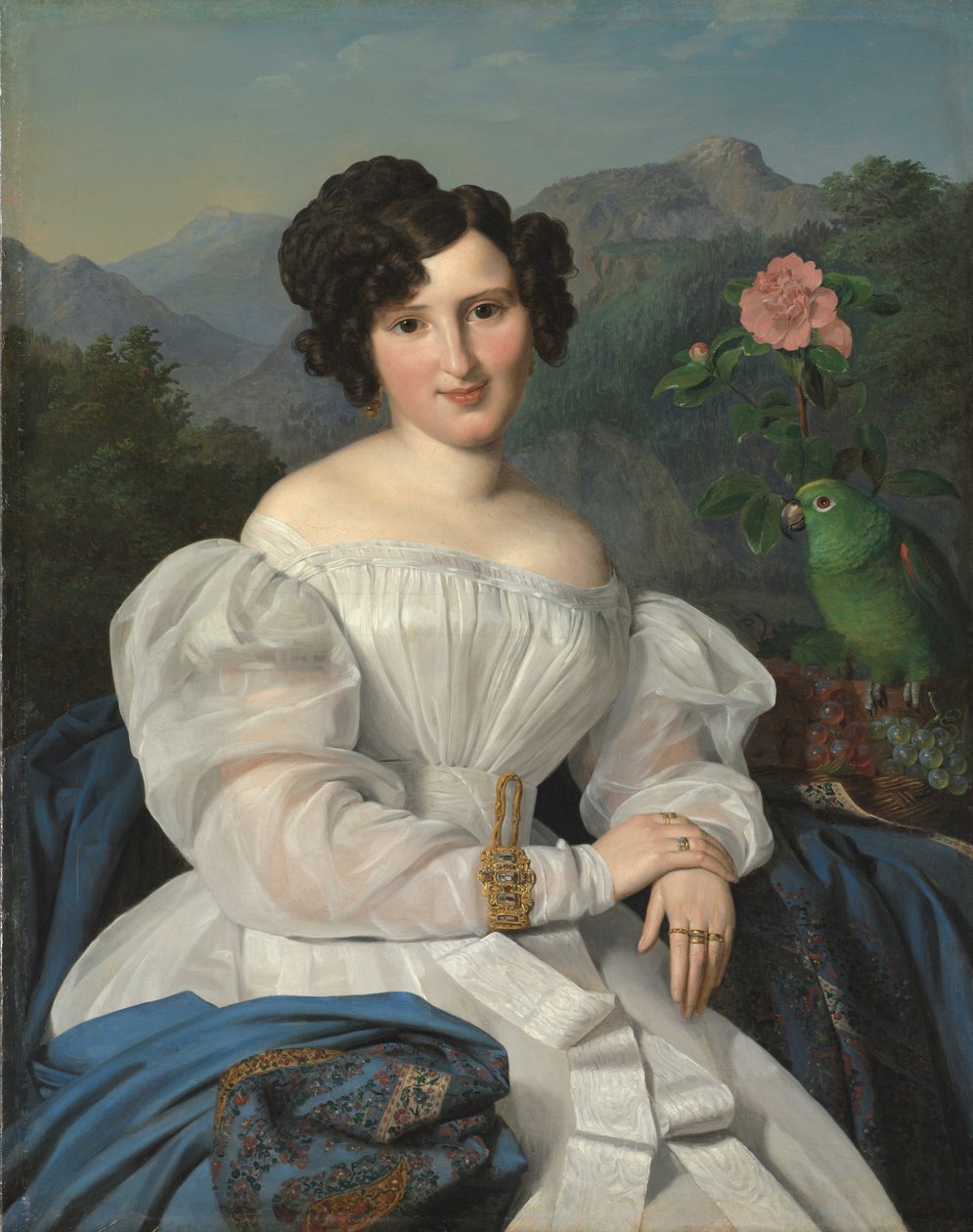 Grevinne Széchenyi, 1828 av Ferdinand Georg Waldmuller