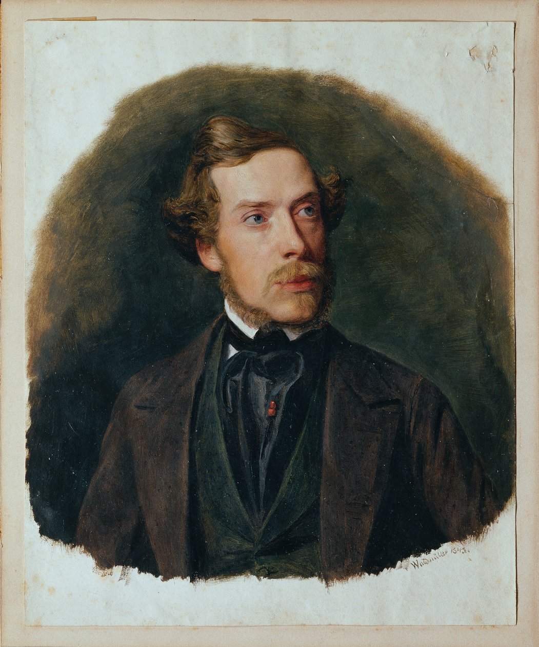 Gustav Barth, korleder for Wiens mannskor av Ferdinand Georg Waldmuller