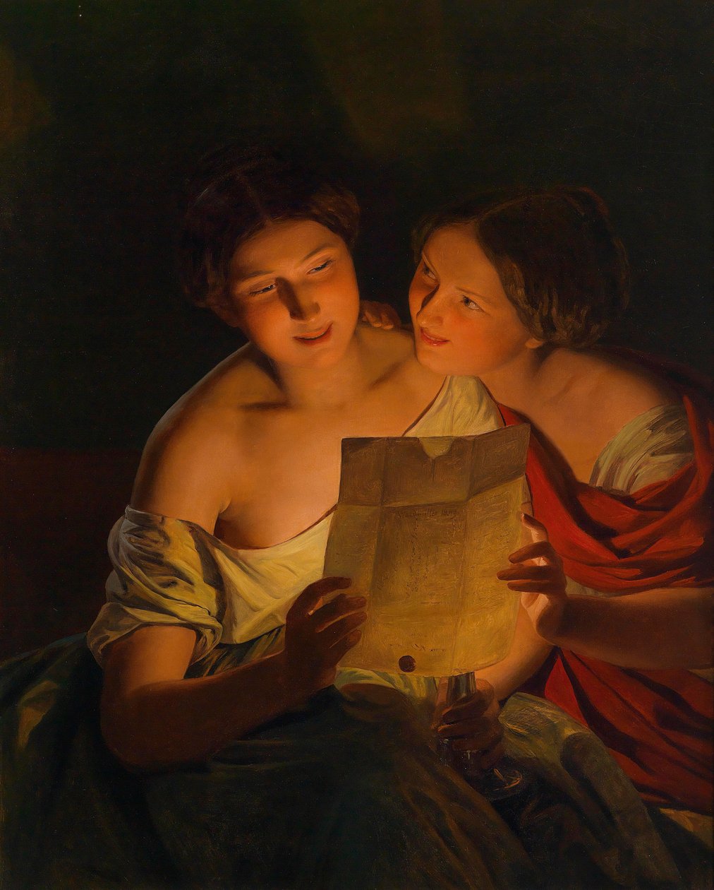 Kjærlighetsbrev av Ferdinand Georg Waldmuller