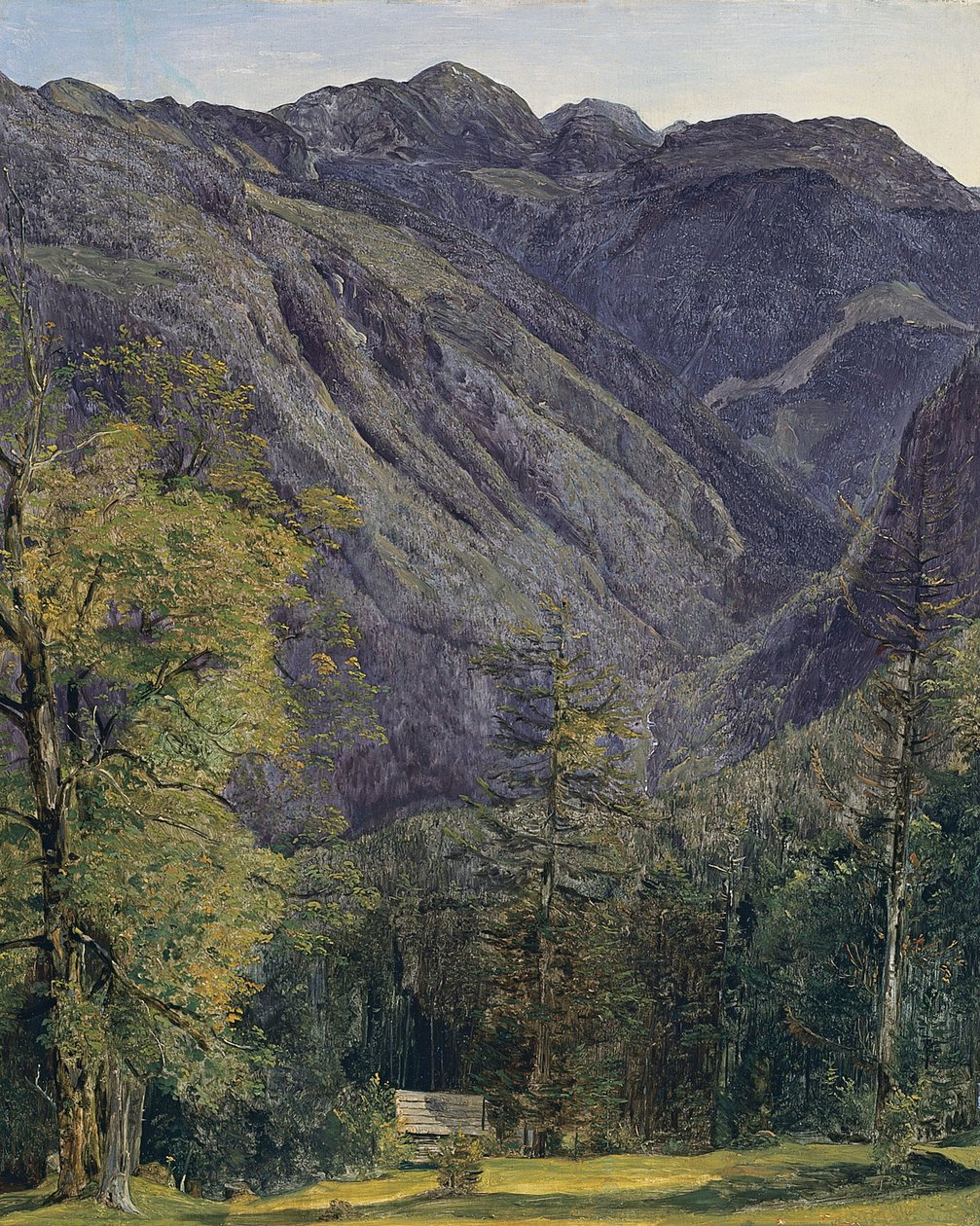 Schönberg sett fra Hoisenrad, 1833 av Ferdinand Georg Waldmuller