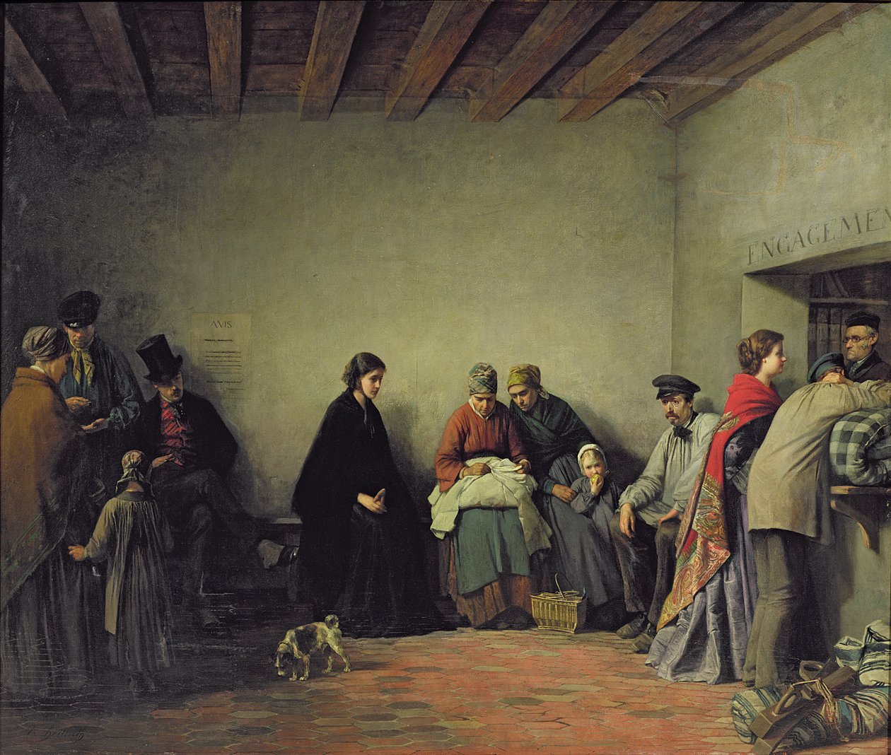 Mont-de-Piete av Ferdinand Heilbuth
