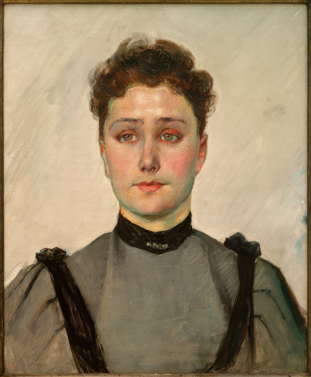 Portrett av en ung kvinne av Ferdinand Hodler
