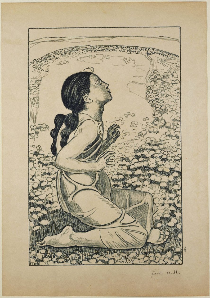 Våren av Ferdinand Hodler