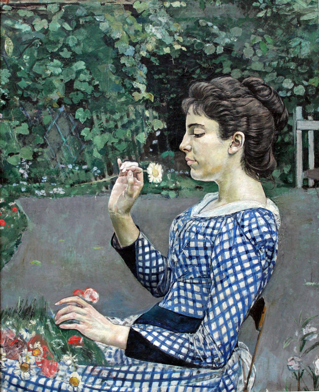 Portrett av Hélène Weiglé av Ferdinand Hodler