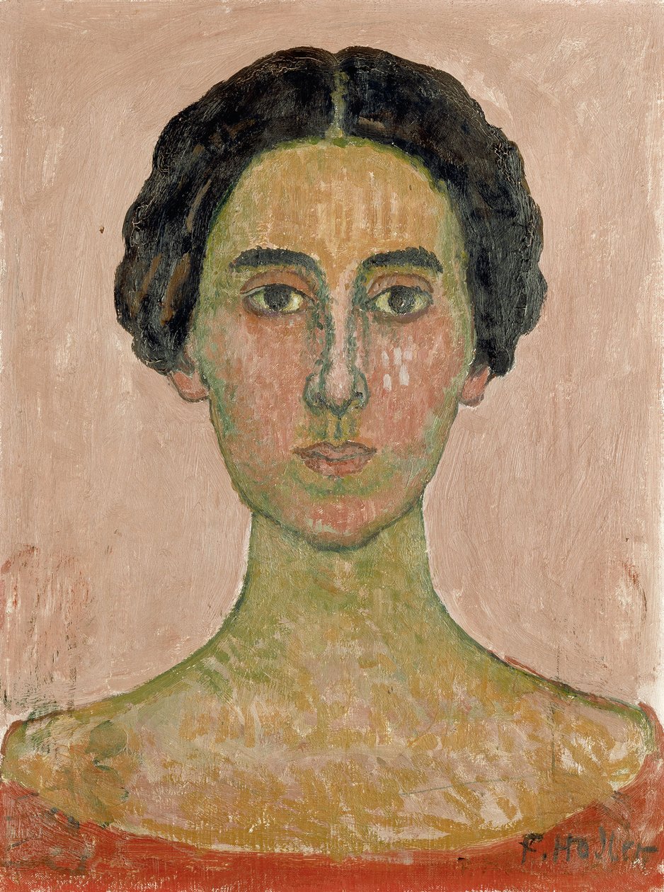 Portrett av Valentine Godé-Darel Leder av fransk kvinne av Ferdinand Hodler