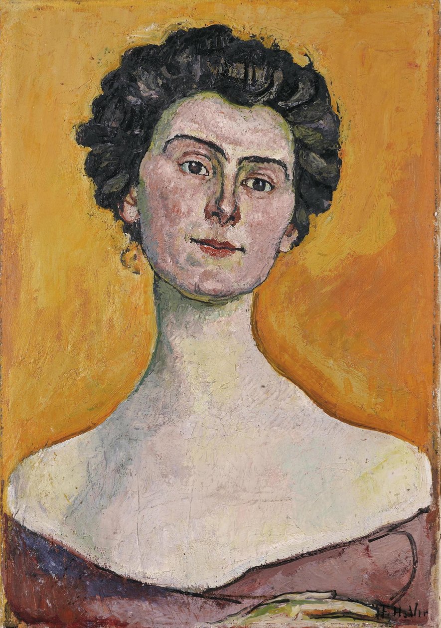 Portrett av Clara Pasche-Battié, 1914 av Ferdinand Hodler