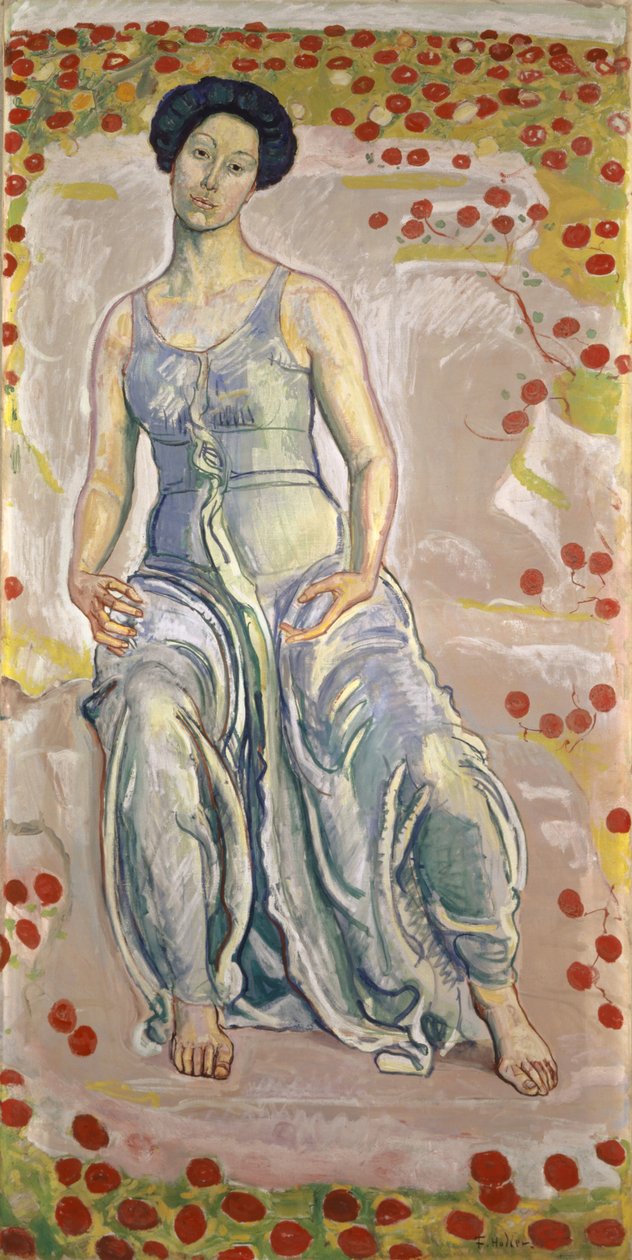 Den hellige time, 1910 av Ferdinand Hodler
