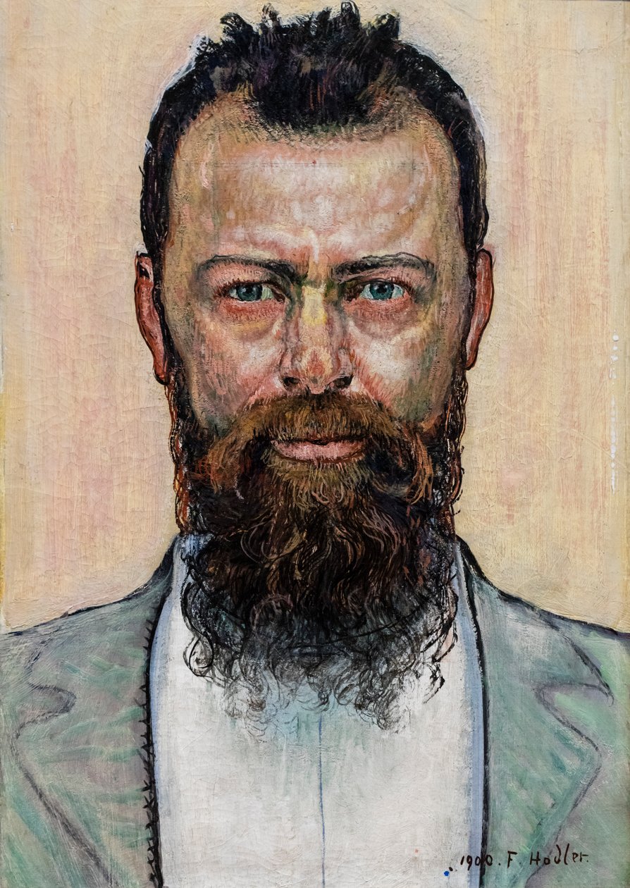 Selvportrett av Ferdinand Hodler