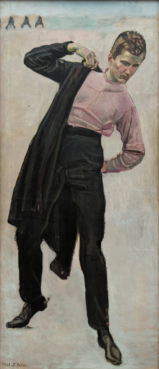 Student i Jena av Ferdinand Hodler