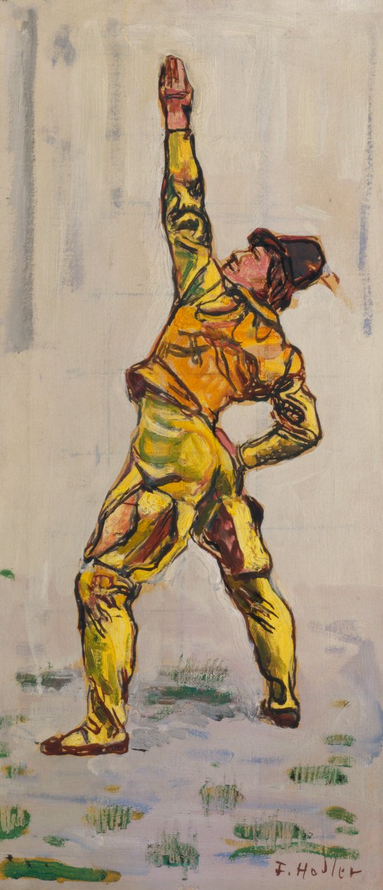 Studie for Einmutigkeit av Ferdinand Hodler