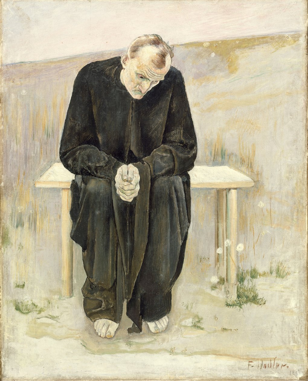 Den desillusjonerte av Ferdinand Hodler
