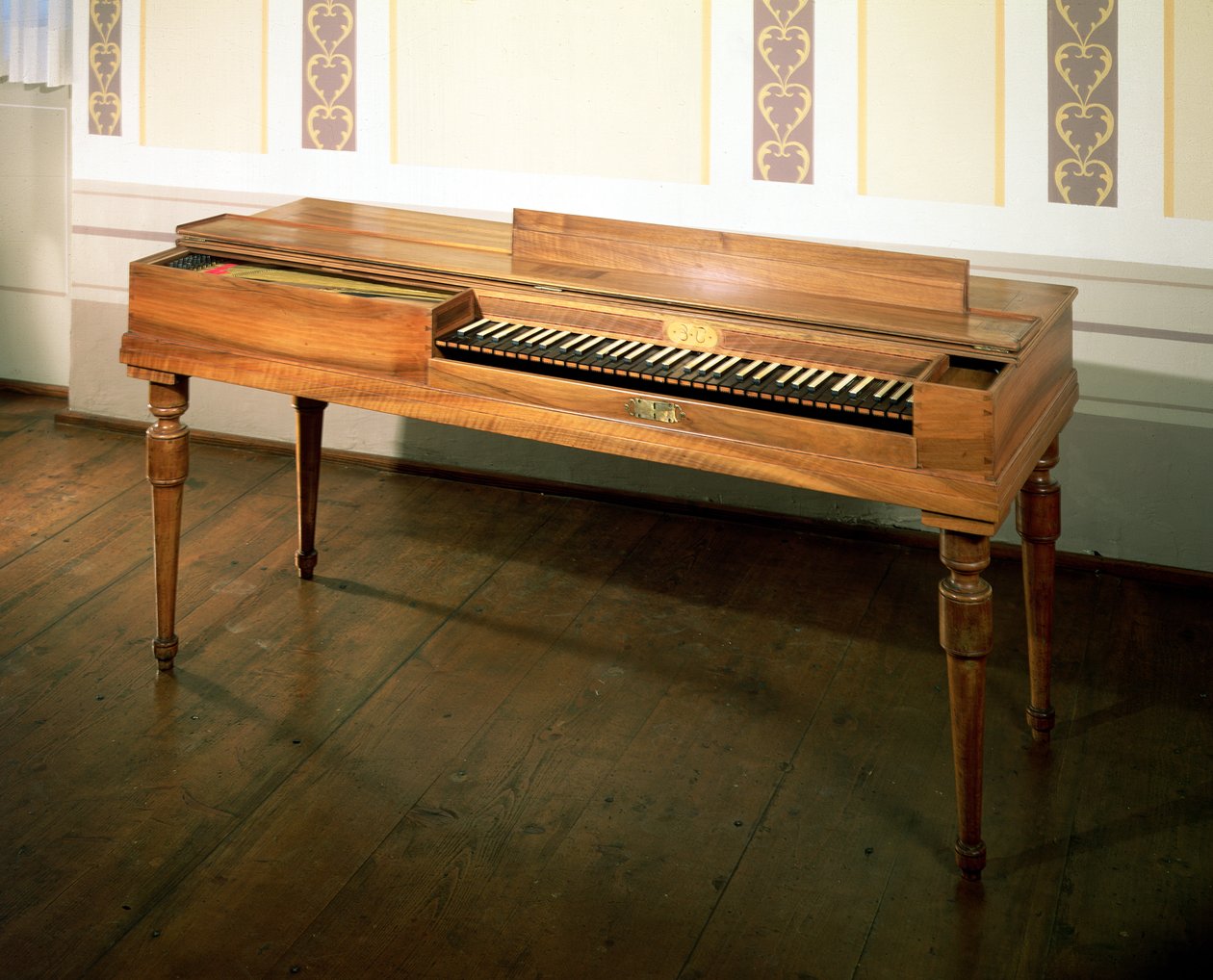 Clavichord, en gang eid av Franz Joseph Haydn (1732-1809) av Ferdinand Hofmann