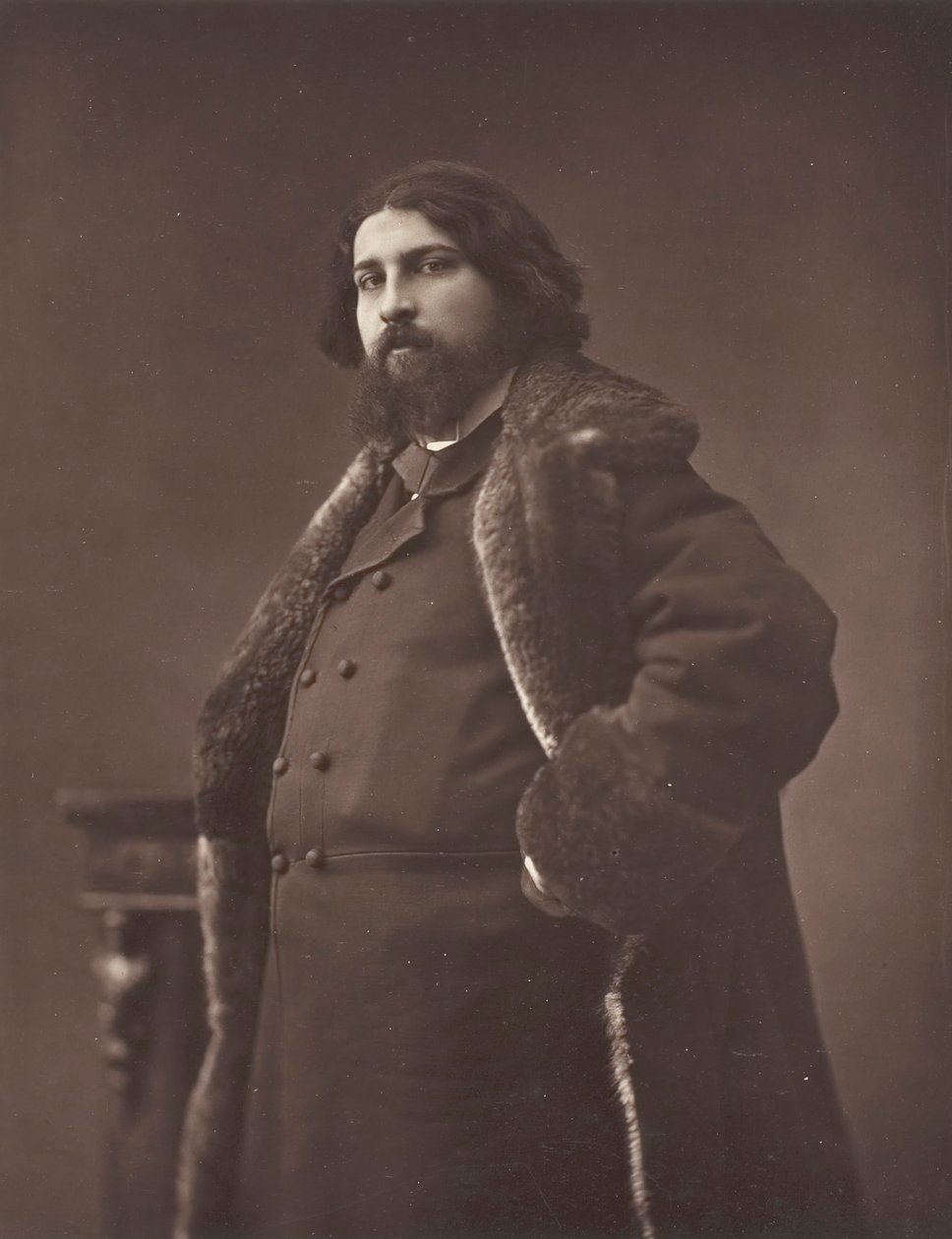 Daniel Vierge fransk illustratør, født Spania, 1851-1904, ca. 1876. av Ferdinand J. Mulnier