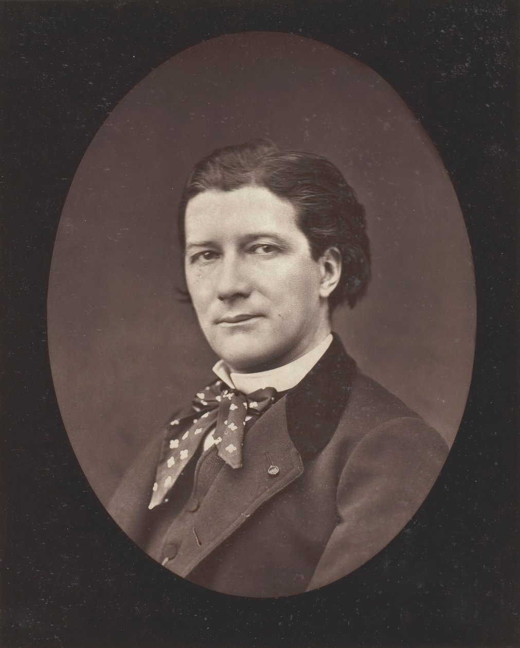 Victorien Sardou fransk dramatiker, 1831-1908, ca. 1876. av Ferdinand J. Mulnier