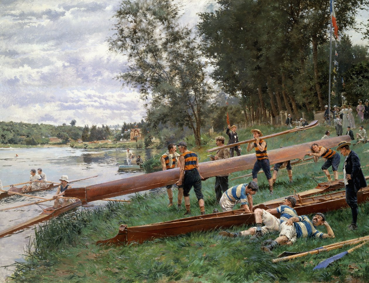 På kanten av Marne av Ferdinand Joseph Gueldry