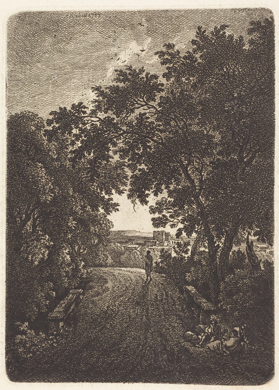 En kveldstur av Ferdinand Kobell