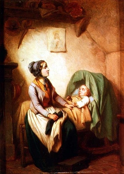 Det syke barnet av Ferdinand Marolin