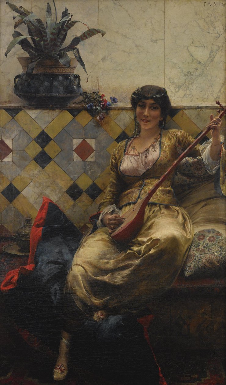 Serenade i Haremet av Ferdinand Max Bredt