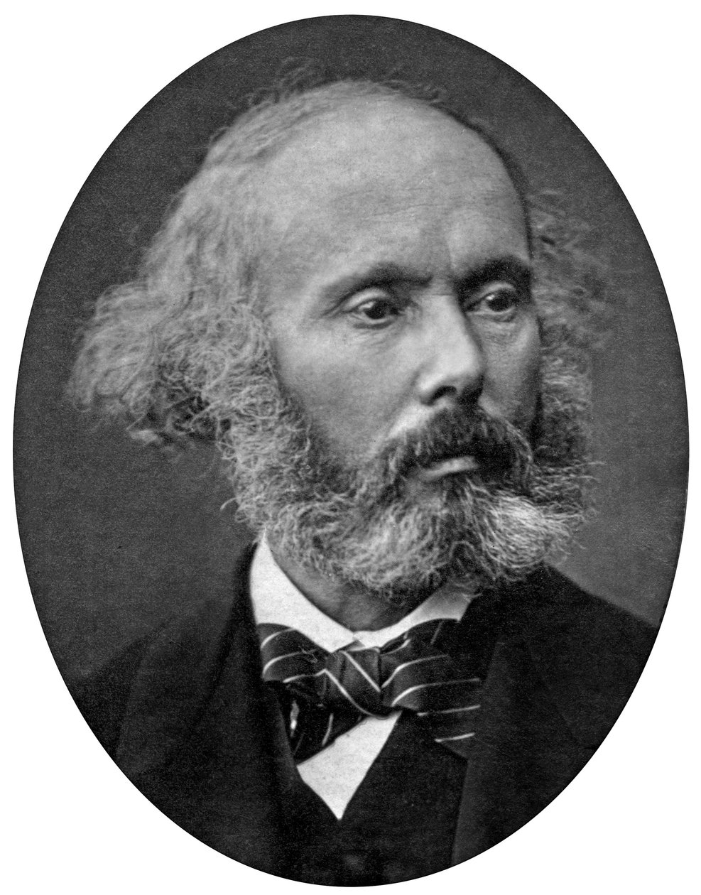 Felicien David (1810-1876) fransk komponist, foto av Mulnier av Ferdinand Mulnier
