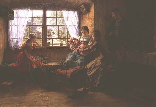 De glade besøkende av Ferdinand Pacher