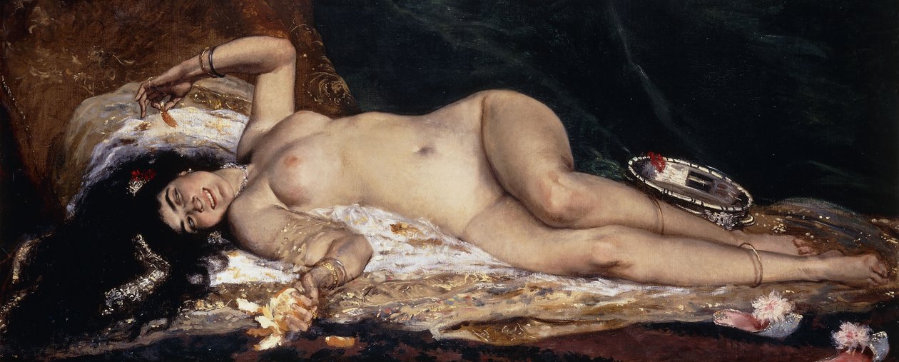 En odalisk, av Ferdinand Roybet