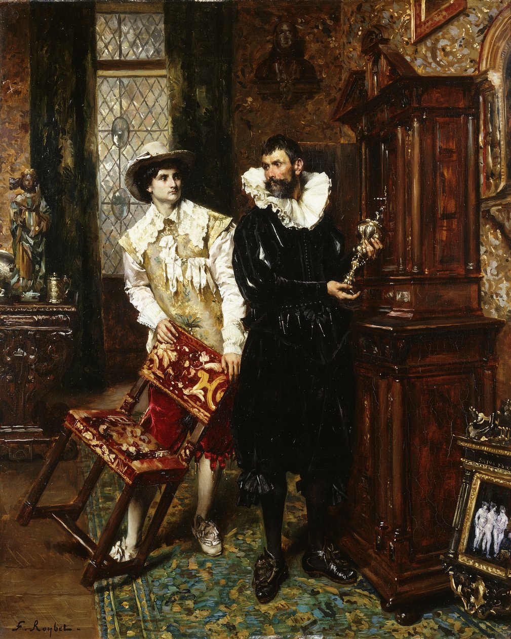 Kjennere, av Ferdinand Roybet