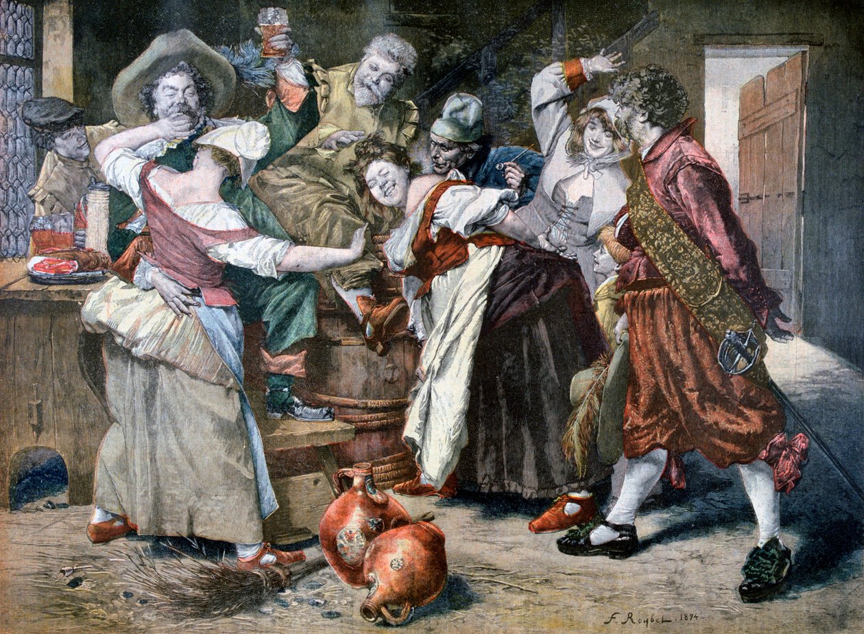 Den varme hånden, 1894 av Ferdinand Roybet