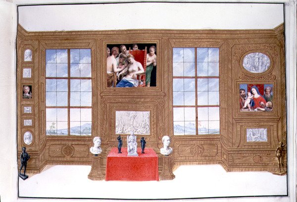 Bok II f.53 Malt inventar av Charles VIs samling i Stallburg, Wien, 1720-30 (wc) av Ferdinand Storffer or Astorffer