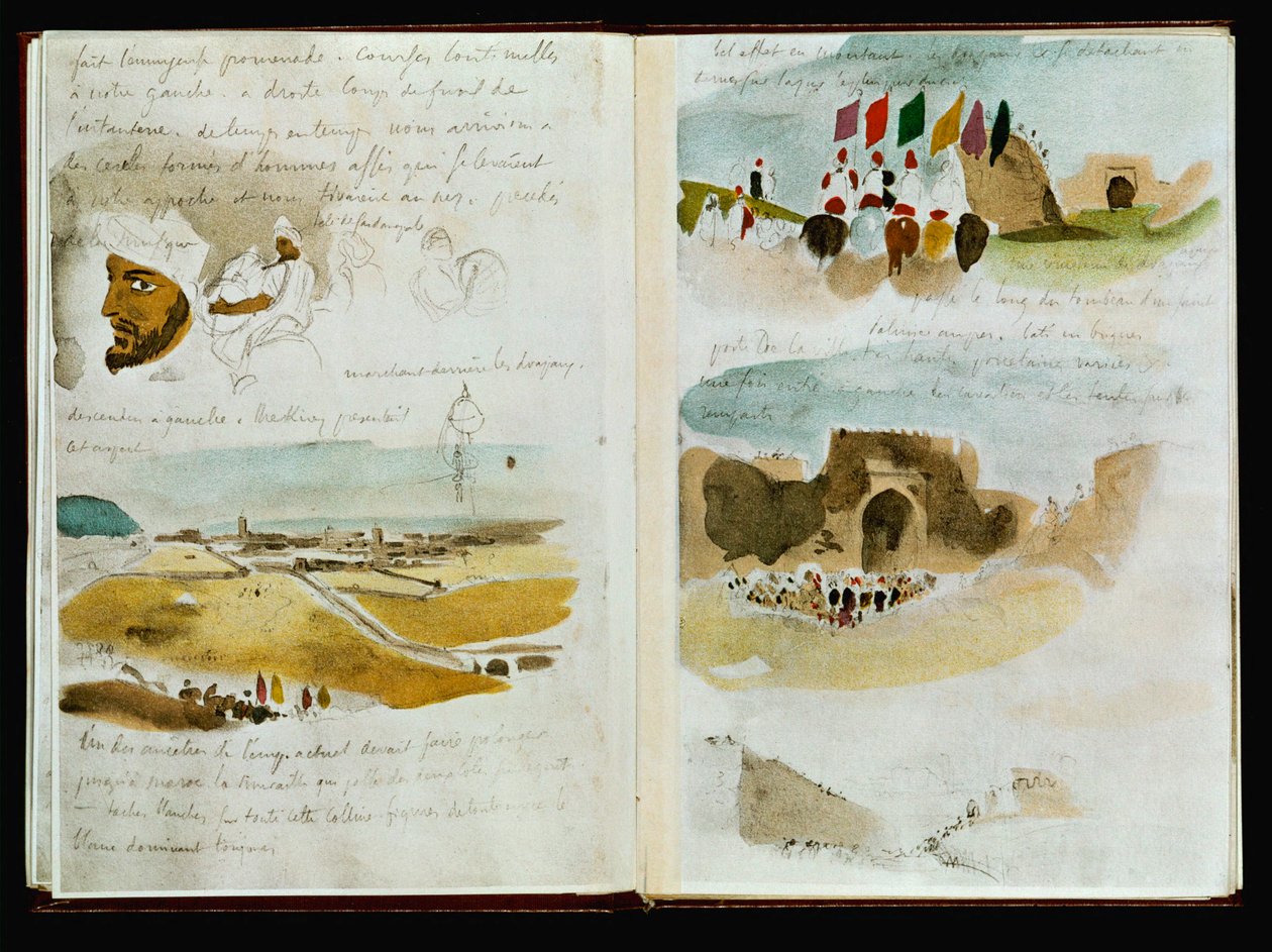  av Ferdinand Victor Eugene Delacroix