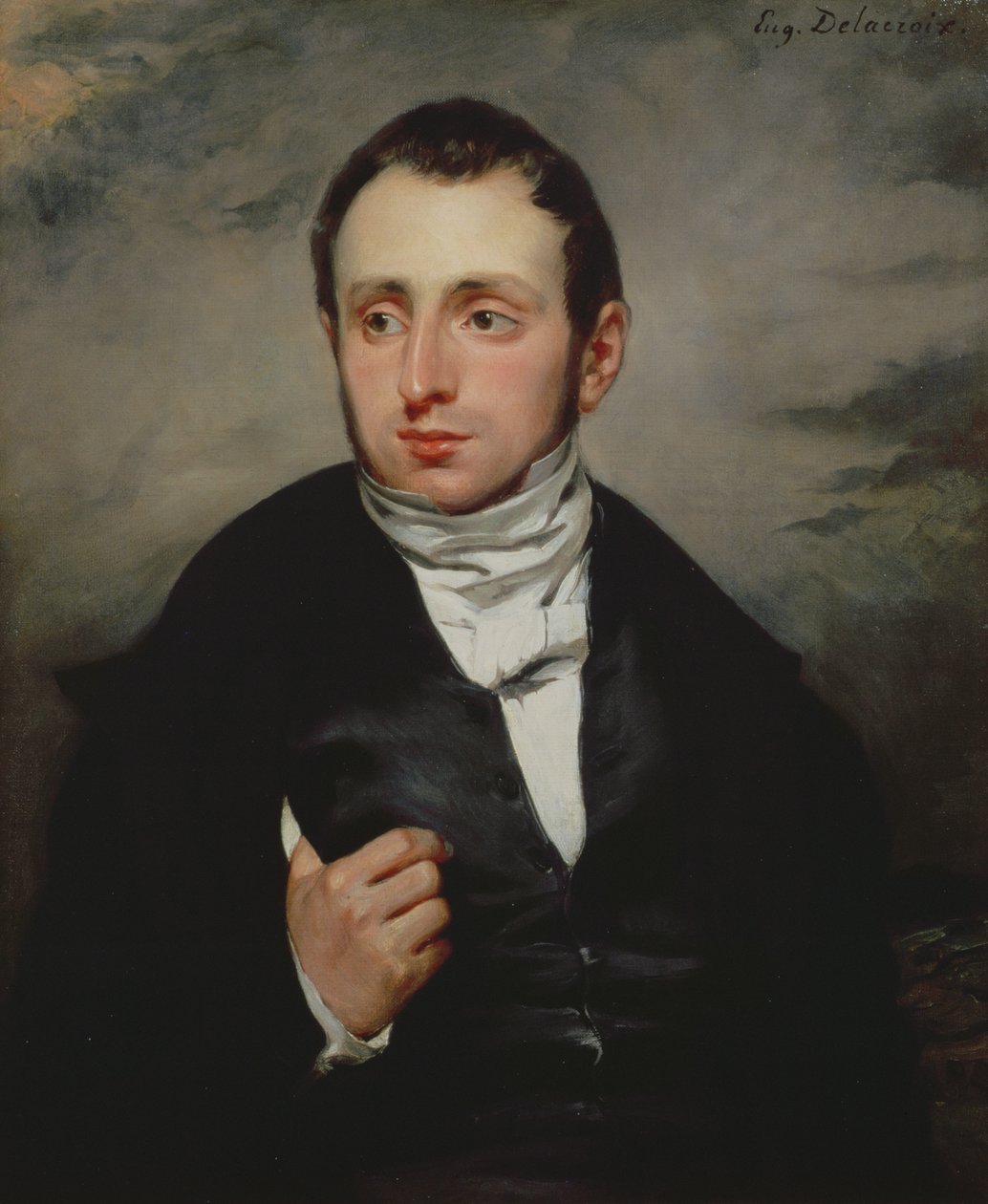 Doktor Francois-Marie Demaisons, 1832 av Ferdinand Victor Eugene Delacroix