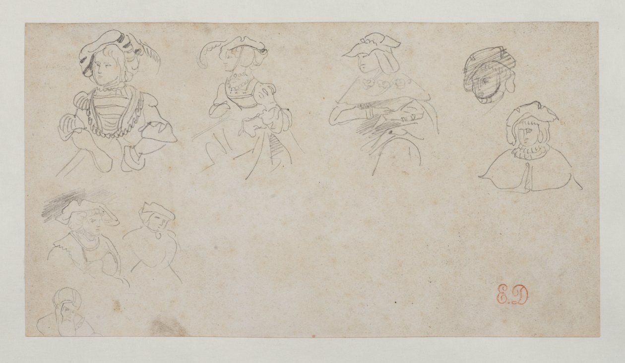  av Ferdinand Victor Eugene Delacroix