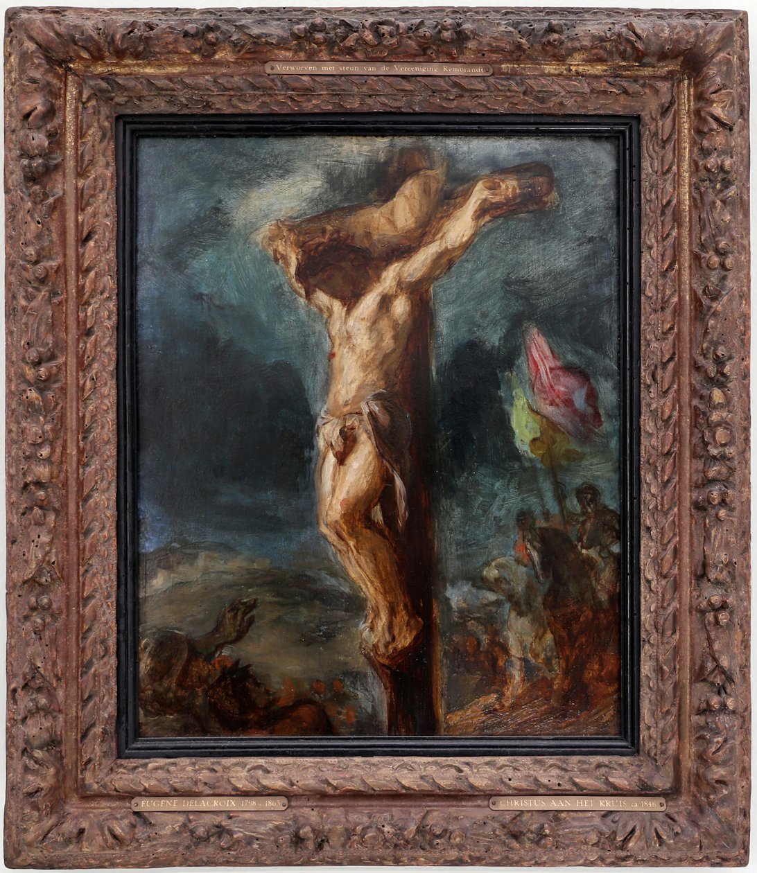 Korsfestelsen av Ferdinand Victor Eugene Delacroix