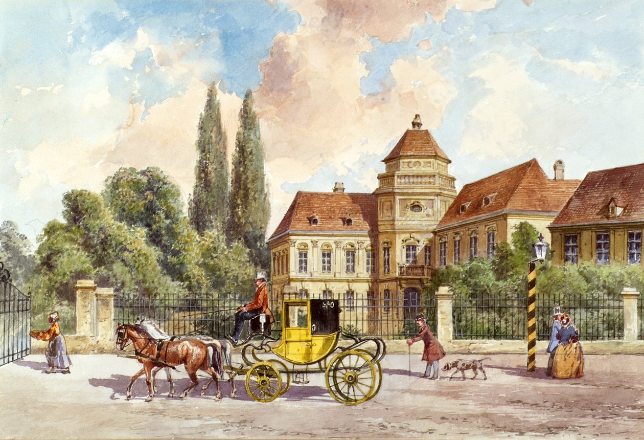Jeg er Althan-Palais Python i Wien av Ferdinand Weckbrodt