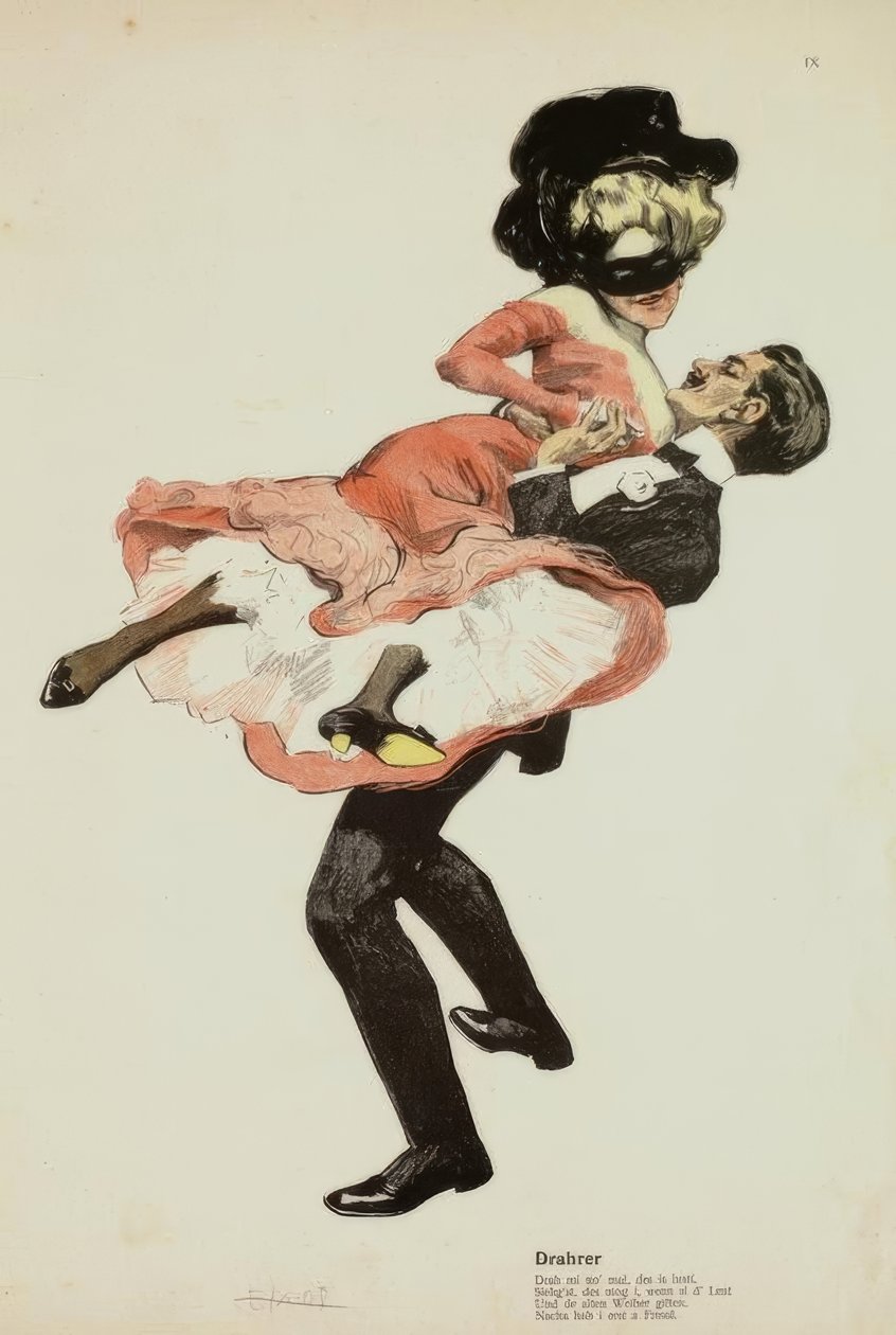 F. v. Reznicek, Drahrer / fra: Dansen / 1906 av Ferdinand von Reznicek