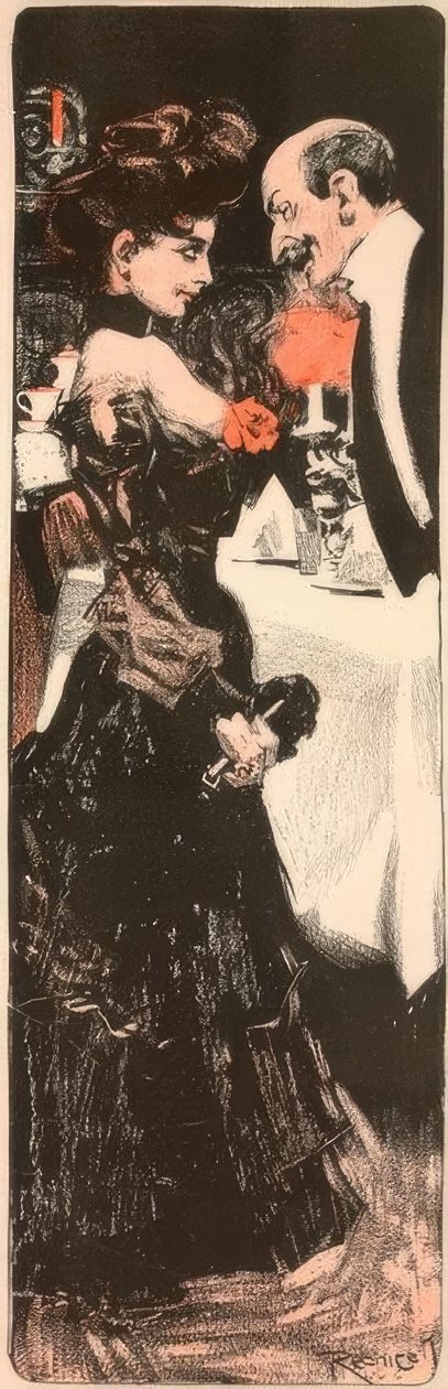 Samtale / Galant World av Ferdinand von Reznicek