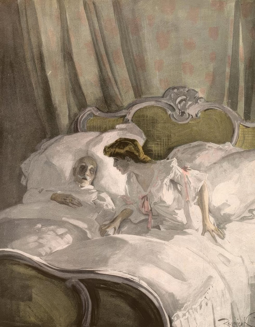 Otto, sa ikke moren din deg noe? av Ferdinand von Reznicek