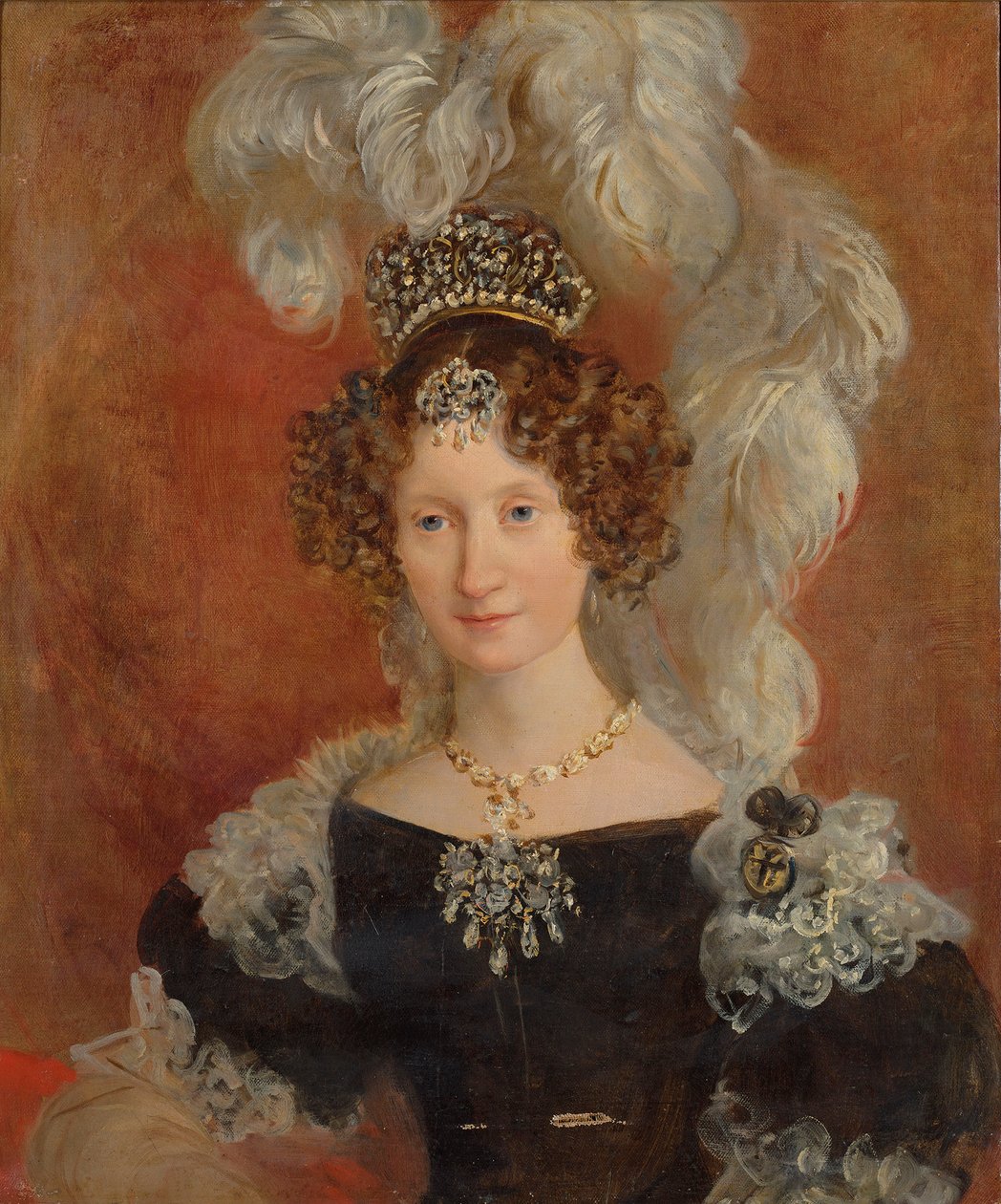 Maria Theresa av Østerrike 1801-1855, dronning av Sardinia, første halvdel av 1800-tallet. av Ferdinando Cavalleri