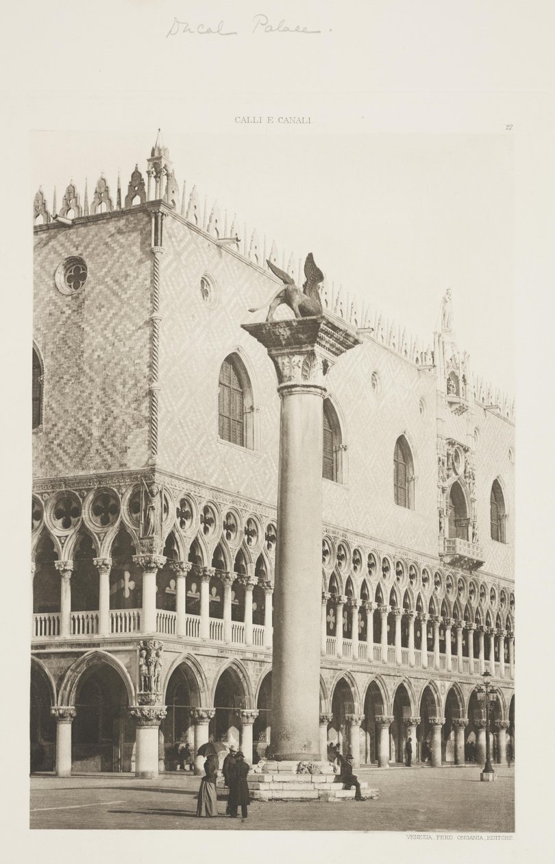 Ducal Palace av Ferdinando Ongania