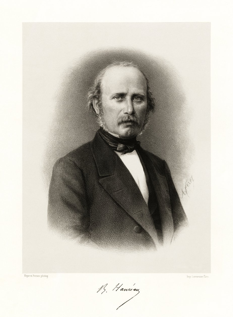 Jean Barthélemy Hauréau, 1865-66 av Feret