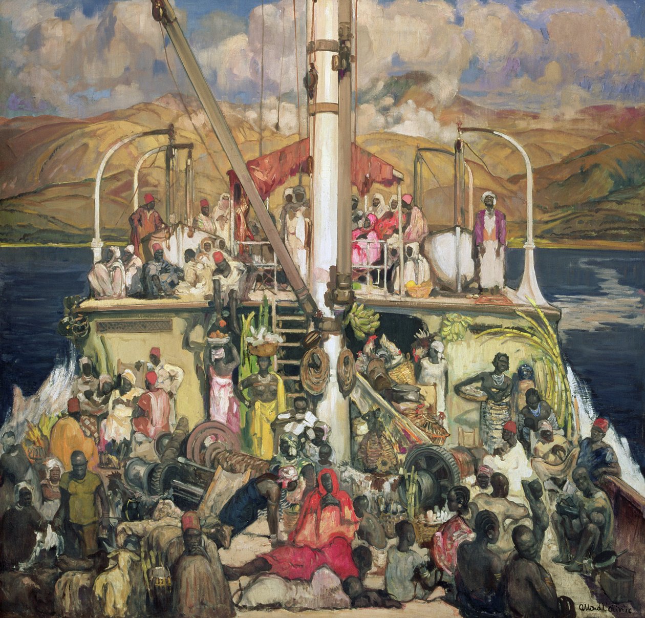 Fergen, ca. 1928-33 av Fernand Allard L