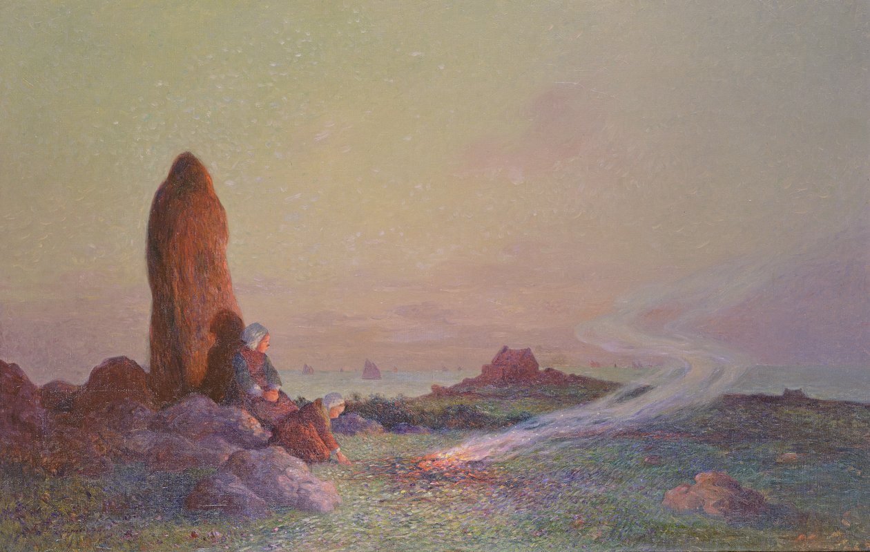 Menhiren av Fernand Loyen du Puigaudeau