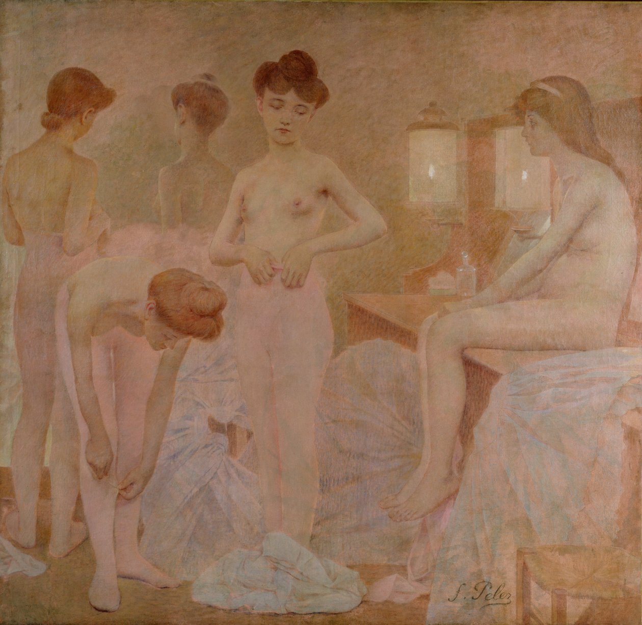 Danserne, 1905-09 av Fernand de Cordova Pelez