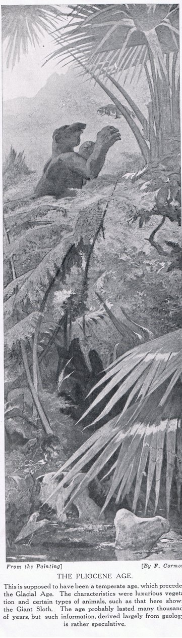The Pliocene Age, illustrasjon fra 