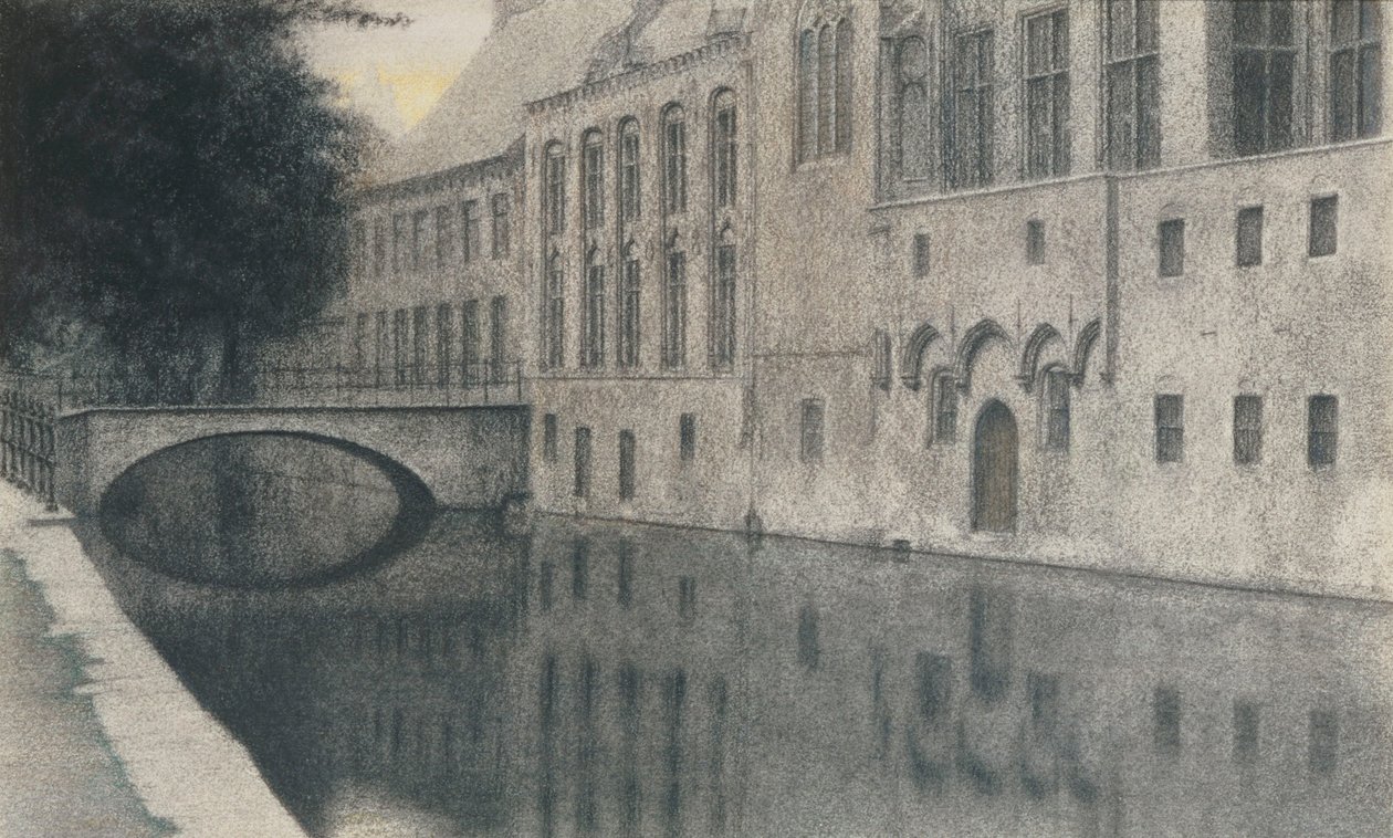 En suvenir fra Flandern av Fernand Khnopff