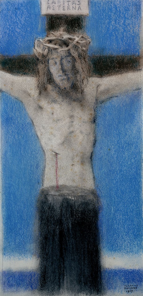 Ewige Nächstenliebe av Fernand Khnopff